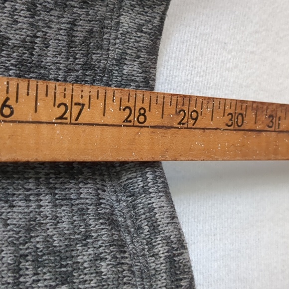 Eddie Bauer Men's 1/4 Zip Sweater Pullover Fleece Lined Heather Gray Size XL - Picture 11 of 14